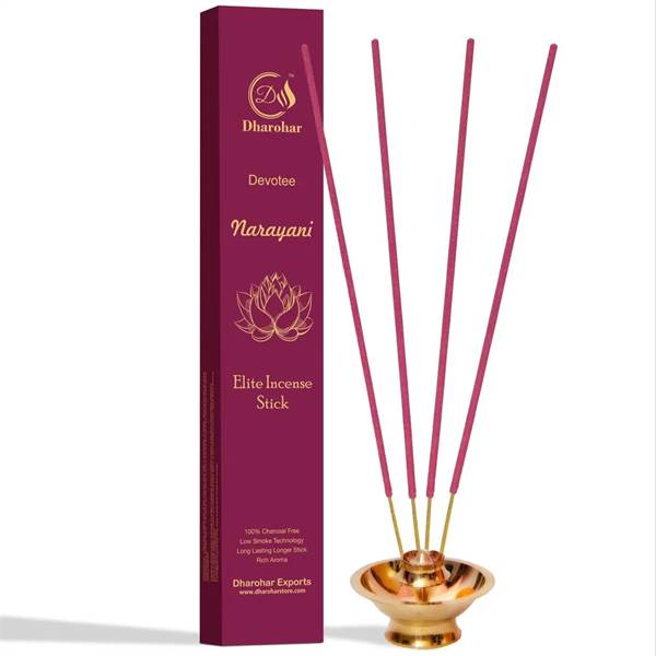 Dharohar Devotee Narayani Elite Charcoal Free Incense Sticks